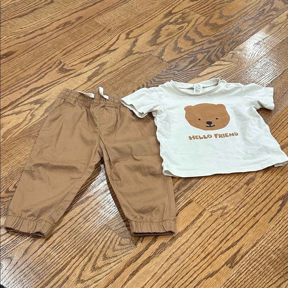 H&M Brown Baby Pants